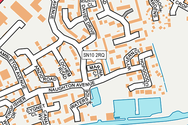 SN10 2RQ map - OS OpenMap – Local (Ordnance Survey) SN10 2RQ map - OS OpenMap – Local (Ordnance Survey)