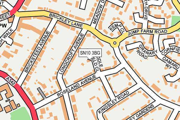 SN10 3BG map - OS OpenMap – Local (Ordnance Survey) SN10 3BG map - OS OpenMap – Local (Ordnance Survey)