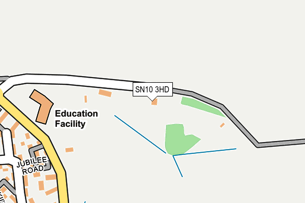 SN10 3HD map - OS OpenMap – Local (Ordnance Survey) SN10 3HD map - OS OpenMap – Local (Ordnance Survey)