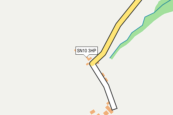SN10 3HP map - OS OpenMap – Local (Ordnance Survey) SN10 3HP map - OS OpenMap – Local (Ordnance Survey)