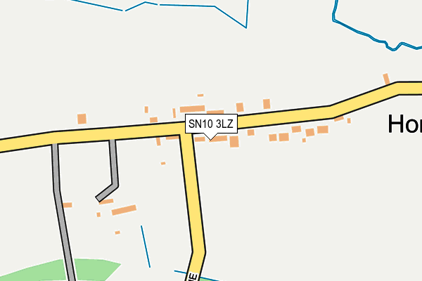 SN10 3LZ map - OS OpenMap – Local (Ordnance Survey) SN10 3LZ map - OS OpenMap – Local (Ordnance Survey)