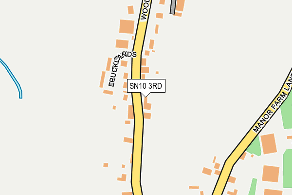 SN10 3RD map - OS OpenMap – Local (Ordnance Survey) SN10 3RD map - OS OpenMap – Local (Ordnance Survey)