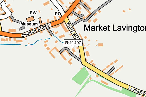 SN10 4DZ map - OS OpenMap – Local (Ordnance Survey) SN10 4DZ map - OS OpenMap – Local (Ordnance Survey)
