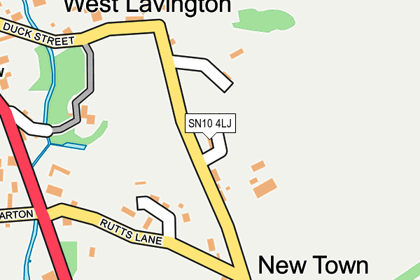 SN10 4LJ map - OS OpenMap – Local (Ordnance Survey) SN10 4LJ map - OS OpenMap – Local (Ordnance Survey)