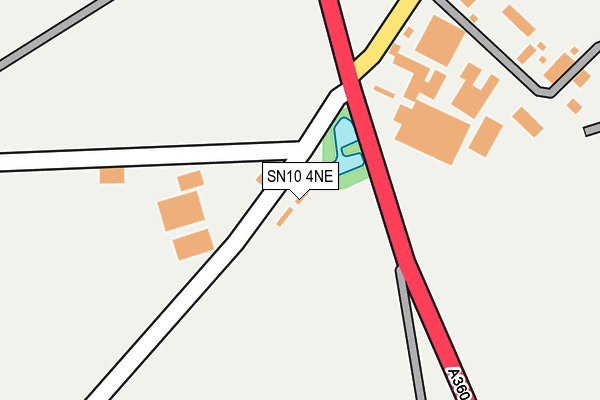 SN10 4NE map - OS OpenMap – Local (Ordnance Survey) SN10 4NE map - OS OpenMap – Local (Ordnance Survey)