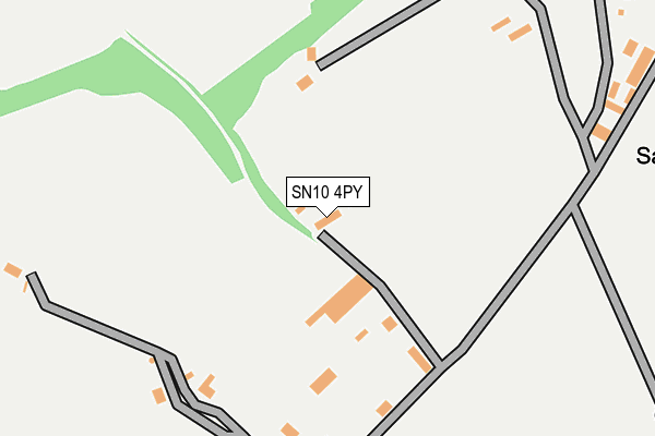 SN10 4PY map - OS OpenMap – Local (Ordnance Survey) SN10 4PY map - OS OpenMap – Local (Ordnance Survey)