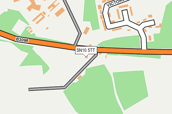 SN10 5TT map - OS OpenMap – Local (Ordnance Survey) SN10 5TT map - OS OpenMap – Local (Ordnance Survey)
