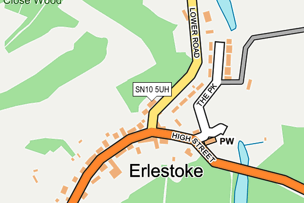 SN10 5UH map - OS OpenMap – Local (Ordnance Survey) SN10 5UH map - OS OpenMap – Local (Ordnance Survey)