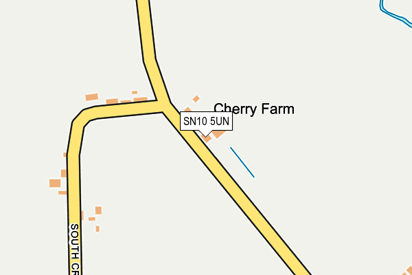 SN10 5UN map - OS OpenMap – Local (Ordnance Survey) SN10 5UN map - OS OpenMap – Local (Ordnance Survey)
