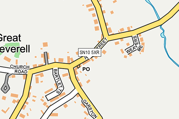 SN10 5XR map - OS OpenMap – Local (Ordnance Survey) SN10 5XR map - OS OpenMap – Local (Ordnance Survey)