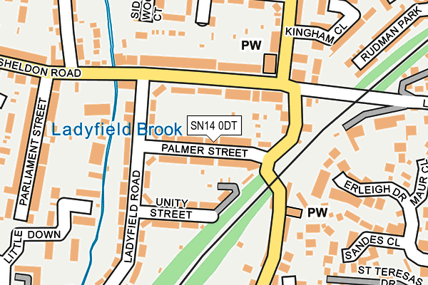 SN14 0DT map - OS OpenMap – Local (Ordnance Survey) SN14 0DT map - OS OpenMap – Local (Ordnance Survey)
