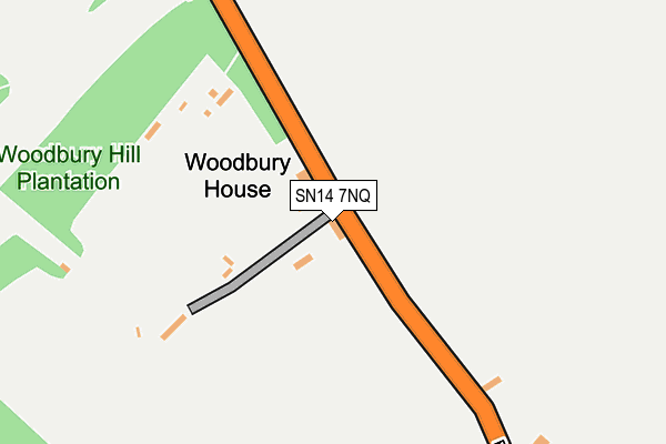 SN14 7NQ map - OS OpenMap – Local (Ordnance Survey) SN14 7NQ map - OS OpenMap – Local (Ordnance Survey)
