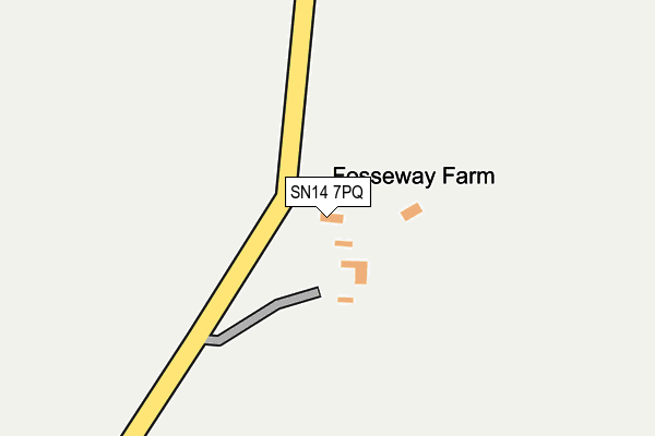 SN14 7PQ map - OS OpenMap – Local (Ordnance Survey) SN14 7PQ map - OS OpenMap – Local (Ordnance Survey)