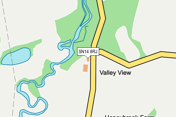 SN14 8RJ map - OS OpenMap – Local (Ordnance Survey) SN14 8RJ map - OS OpenMap – Local (Ordnance Survey)