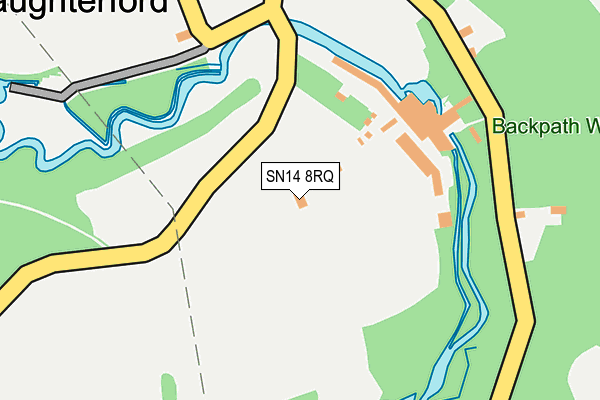 SN14 8RQ map - OS OpenMap – Local (Ordnance Survey) SN14 8RQ map - OS OpenMap – Local (Ordnance Survey)