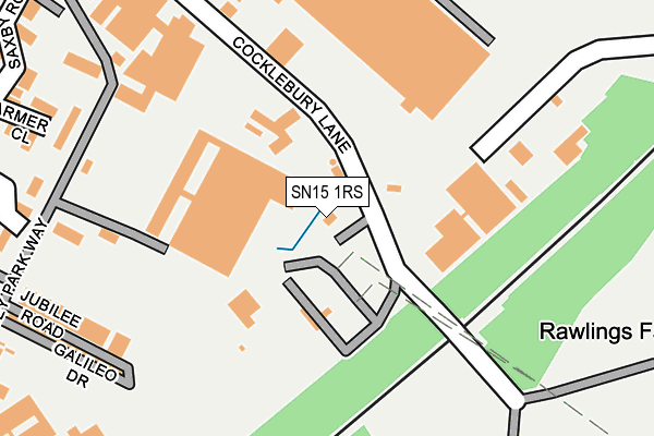 SN15 1RS map - OS OpenMap – Local (Ordnance Survey) SN15 1RS map - OS OpenMap – Local (Ordnance Survey)
