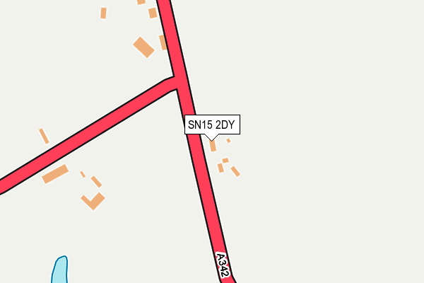 SN15 2DY map - OS OpenMap – Local (Ordnance Survey) SN15 2DY map - OS OpenMap – Local (Ordnance Survey)