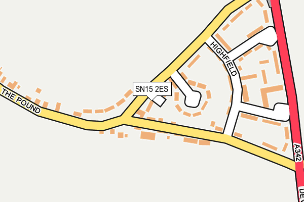 SN15 2ES map - OS OpenMap – Local (Ordnance Survey) SN15 2ES map - OS OpenMap – Local (Ordnance Survey)