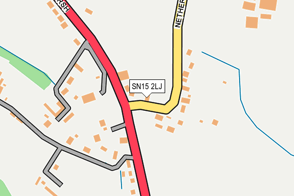 SN15 2LJ map - OS OpenMap – Local (Ordnance Survey) SN15 2LJ map - OS OpenMap – Local (Ordnance Survey)