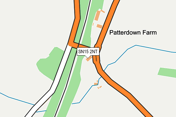 SN15 2NT map - OS OpenMap – Local (Ordnance Survey) SN15 2NT map - OS OpenMap – Local (Ordnance Survey)