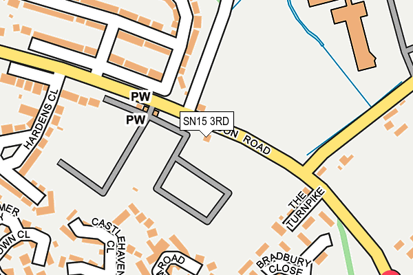 SN15 3RD map - OS OpenMap – Local (Ordnance Survey) SN15 3RD map - OS OpenMap – Local (Ordnance Survey)