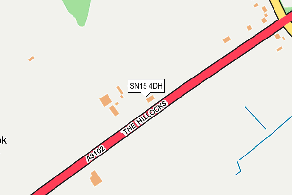 SN15 4DH map - OS OpenMap – Local (Ordnance Survey) SN15 4DH map - OS OpenMap – Local (Ordnance Survey)
