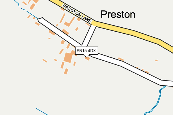SN15 4DX map - OS OpenMap – Local (Ordnance Survey) SN15 4DX map - OS OpenMap – Local (Ordnance Survey)