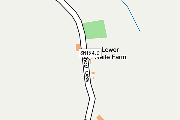 SN15 4JD map - OS OpenMap – Local (Ordnance Survey) SN15 4JD map - OS OpenMap – Local (Ordnance Survey)