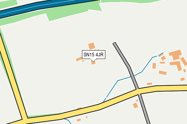 SN15 4JR map - OS OpenMap – Local (Ordnance Survey) SN15 4JR map - OS OpenMap – Local (Ordnance Survey)