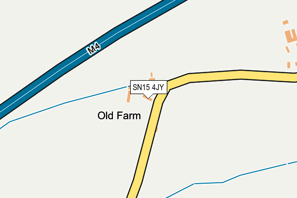 SN15 4JY map - OS OpenMap – Local (Ordnance Survey) SN15 4JY map - OS OpenMap – Local (Ordnance Survey)