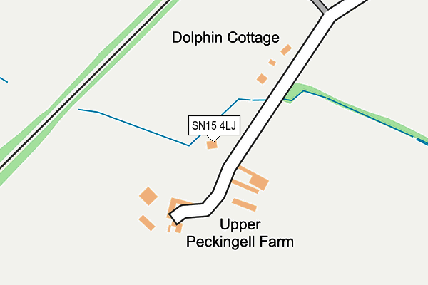 SN15 4LJ map - OS OpenMap – Local (Ordnance Survey) SN15 4LJ map - OS OpenMap – Local (Ordnance Survey)