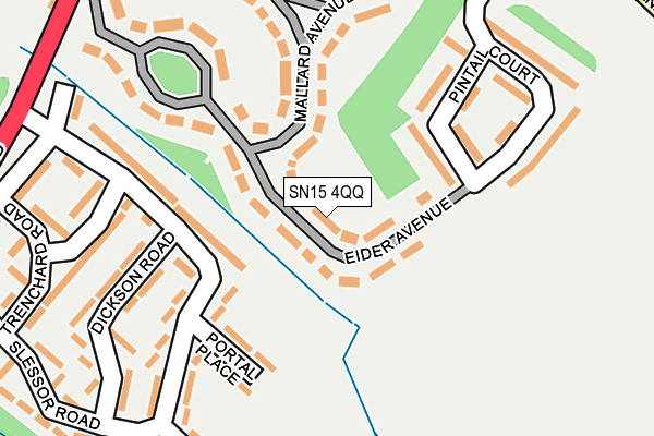 SN15 4QQ map - OS OpenMap – Local (Ordnance Survey) SN15 4QQ map - OS OpenMap – Local (Ordnance Survey)