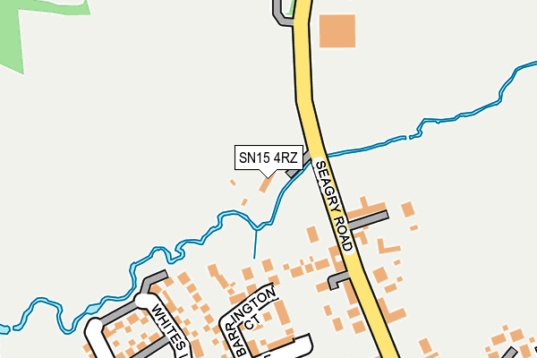 SN15 4RZ map - OS OpenMap – Local (Ordnance Survey) SN15 4RZ map - OS OpenMap – Local (Ordnance Survey)
