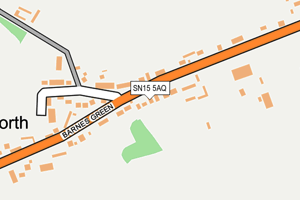 SN15 5AQ map - OS OpenMap – Local (Ordnance Survey) SN15 5AQ map - OS OpenMap – Local (Ordnance Survey)