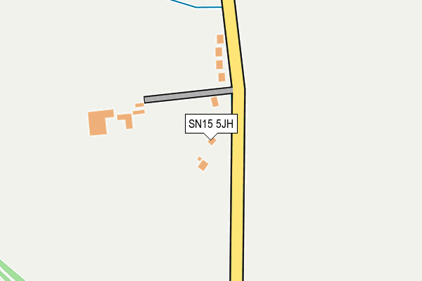 SN15 5JH map - OS OpenMap – Local (Ordnance Survey) SN15 5JH map - OS OpenMap – Local (Ordnance Survey)