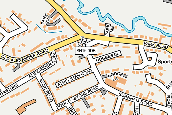 SN16 0DB map - OS OpenMap – Local (Ordnance Survey) SN16 0DB map - OS OpenMap – Local (Ordnance Survey)