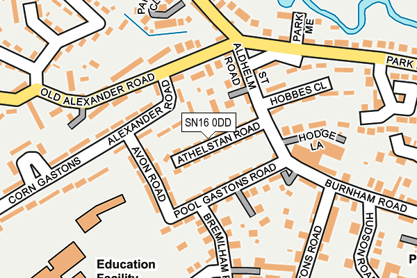 SN16 0DD map - OS OpenMap – Local (Ordnance Survey) SN16 0DD map - OS OpenMap – Local (Ordnance Survey)
