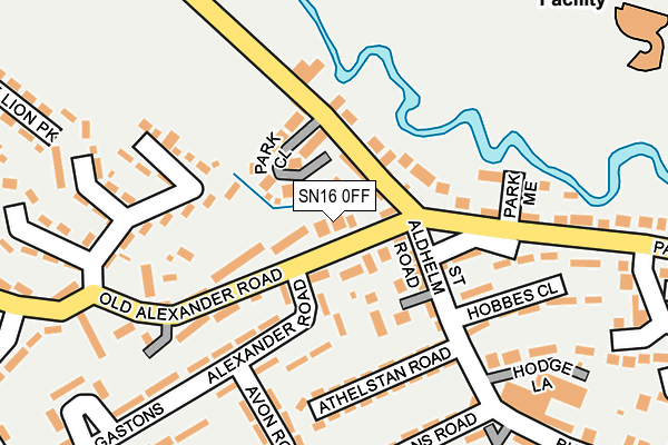 SN16 0FF map - OS OpenMap – Local (Ordnance Survey) SN16 0FF map - OS OpenMap – Local (Ordnance Survey)