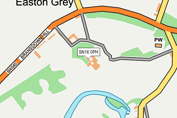 SN16 0PH map - OS OpenMap – Local (Ordnance Survey) SN16 0PH map - OS OpenMap – Local (Ordnance Survey)