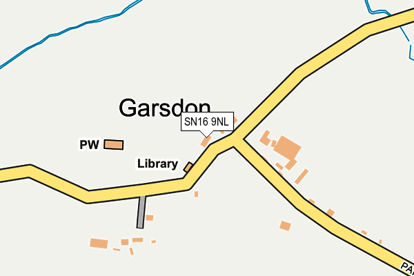 SN16 9NL map - OS OpenMap – Local (Ordnance Survey) SN16 9NL map - OS OpenMap – Local (Ordnance Survey)