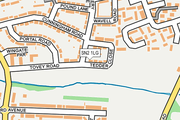 SN2 1LG map - OS OpenMap – Local (Ordnance Survey) SN2 1LG map - OS OpenMap – Local (Ordnance Survey)
