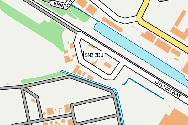 SN2 2DU map - OS OpenMap – Local (Ordnance Survey) SN2 2DU map - OS OpenMap – Local (Ordnance Survey)