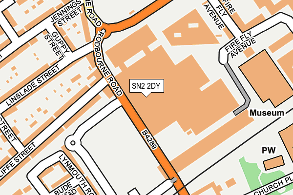 SN2 2DY map - OS OpenMap – Local (Ordnance Survey) SN2 2DY map - OS OpenMap – Local (Ordnance Survey)