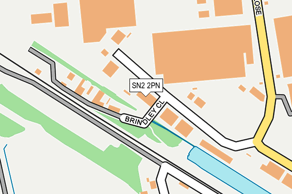 SN2 2PN map - OS OpenMap – Local (Ordnance Survey) SN2 2PN map - OS OpenMap – Local (Ordnance Survey)