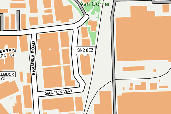 SN2 8EZ map - OS OpenMap – Local (Ordnance Survey) SN2 8EZ map - OS OpenMap – Local (Ordnance Survey)