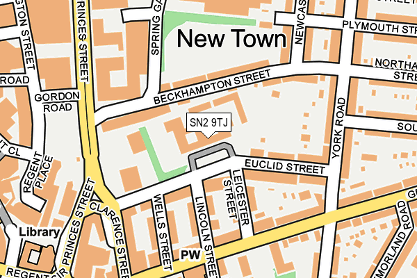 SN2 9TJ map - OS OpenMap – Local (Ordnance Survey) SN2 9TJ map - OS OpenMap – Local (Ordnance Survey)
