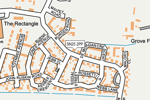 SN25 2PP map - OS OpenMap – Local (Ordnance Survey) SN25 2PP map - OS OpenMap – Local (Ordnance Survey)
