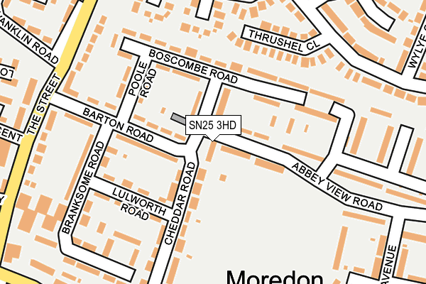 SN25 3HD map - OS OpenMap – Local (Ordnance Survey) SN25 3HD map - OS OpenMap – Local (Ordnance Survey)