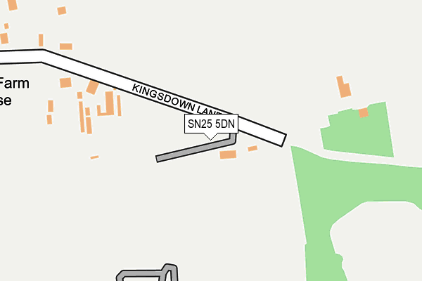 SN25 5DN map - OS OpenMap – Local (Ordnance Survey) SN25 5DN map - OS OpenMap – Local (Ordnance Survey)