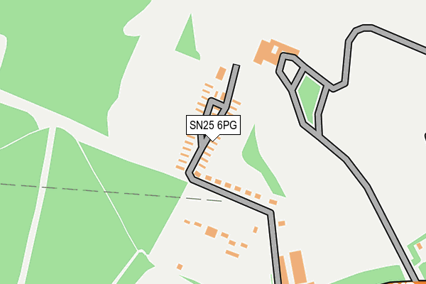 SN25 6PG map - OS OpenMap – Local (Ordnance Survey) SN25 6PG map - OS OpenMap – Local (Ordnance Survey)